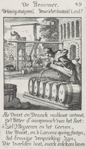  The Brewer, Caspar Luyken after Jan Luyken