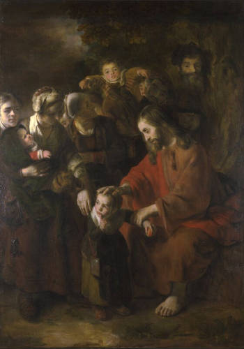 Christ Blessing the Children, Nicolas Maes
