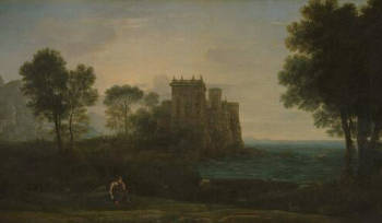 The Enchanted Castle, Claude Lorrain