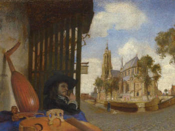 A View of Delft, Carel Fabritius