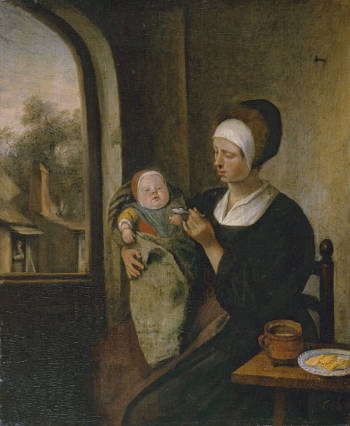 Mother and Child, Jan Steen