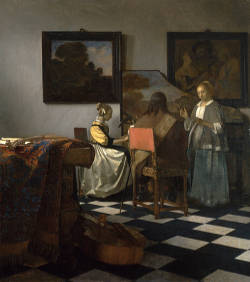 The Concert, Johannes Vermeer