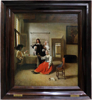 The Drinking Woman, Pieter de Hooch