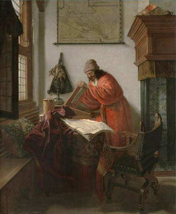 The Geographer, Cornelis de Man