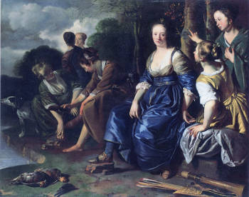 Diana and her Companions, Jacob van Loo
