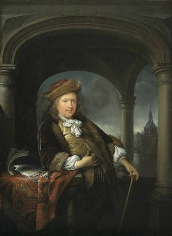 Self-Portrait at Age Fifty, Gerrit Dou