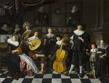 Self-Portrait with the Artist’s Family, Jan Miense Molenaer
