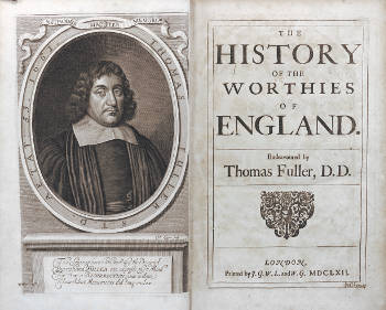 History of the Worthies of England, Thomas Fuller