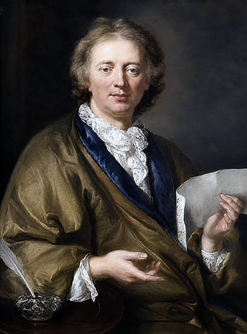 Presumed portrait François Couperin, Anonymous