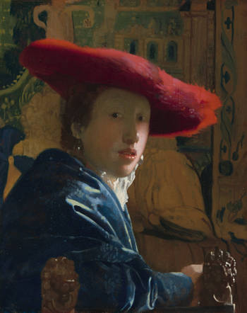 Girl with a Red Hat, Johannes Vermeer