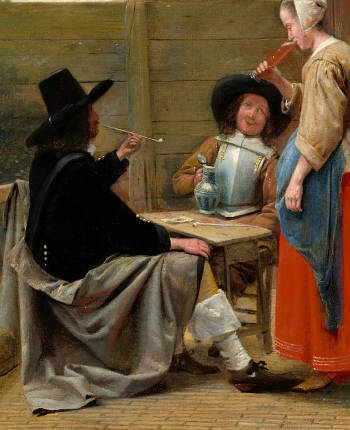 A Dutch Courtyard, Pieter de Hooch