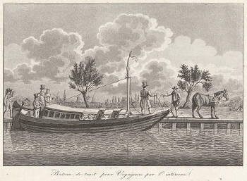 Trekschuiten: Horse-drawn passenger service, Carl Cristiaan Fuchs