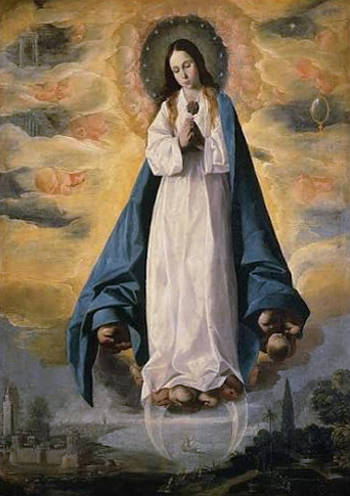 Immaculate Conception, Francisco de Zurbarán