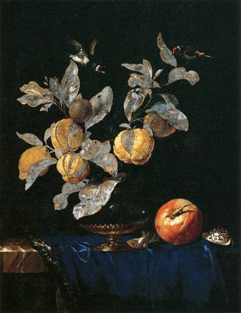 Still Life with Fruit, Willem van Aelst