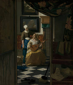 The Love Letter, Johannes Vermeer