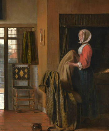 The Bedroom, Pieter de Hooch