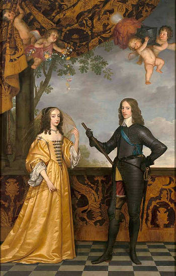 >William II of Orange Marries Mary  Stuart, Gerrit van Honthorst