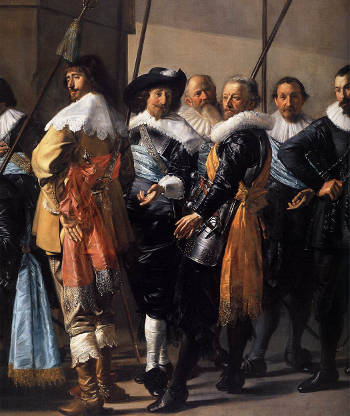 The Meagre Company (detail), Frans Hals and Pieter Codde