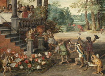 Satire on the Tulipomania, Jan Brueghel II