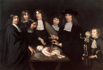 The Anatomy Lesson of Dr. Frederick Ruysch, Jan van Neck 