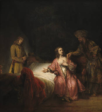 Joseph Accused by Potiphar's Wife, Rembrandt Harmensz. van Rijn