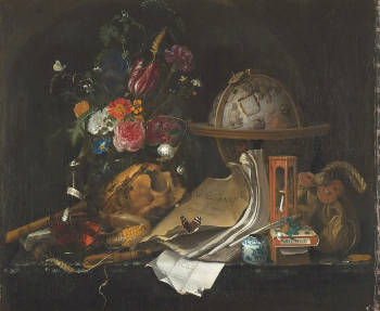 Vanitas Still Life, Maria van Oosterwijck