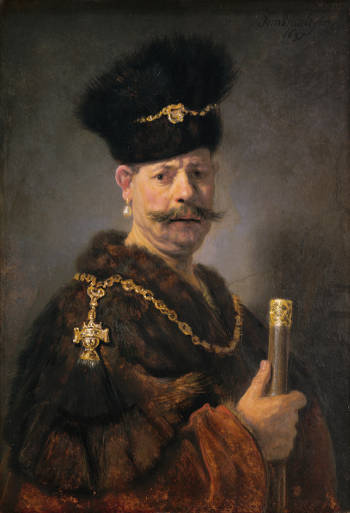 A Polish Nobleman, Rembrandt van Rijn