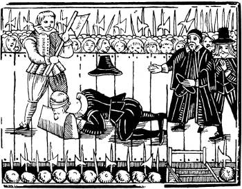 Execution of Charles I Nthe Execution of King Charles I of England at Whitehall London 30 January 1649, Anonymous