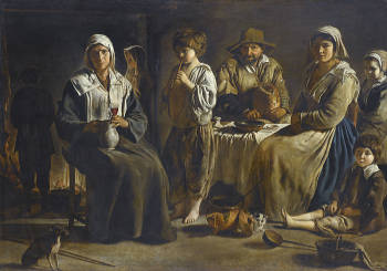 Peasant Family  in an Interior, Louis Le Nain