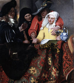 The Procuress, Johannes Vermeer