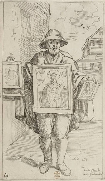 The Art Dealer, Annibale Carracci/Simone Guillain