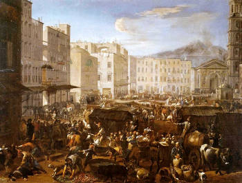 Masaniello's Naples Revolt Against Spain, Michelangelo Cerquozzi