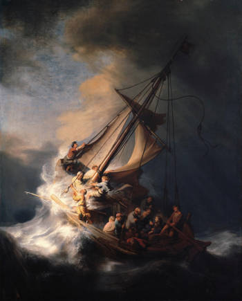 The Storm on the Sea of Galilee, Rembrandts