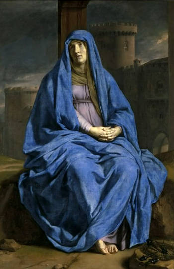 Virgin of Sorrows, Philippe de Champaigne