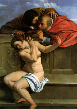 Susanna and the Elders, Artemisia Gentileschi