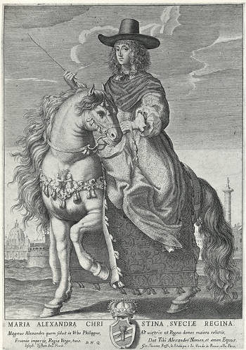 1655 Queen Christina of Sweden’s Triumphal Entry into Rome, Anonymous