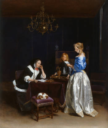 The Letter, Gerrit ter Borch