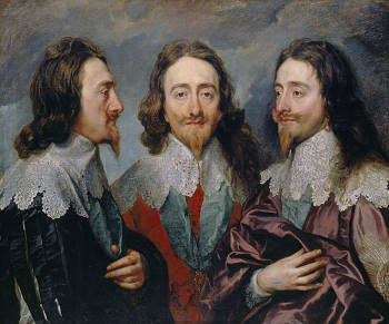 Charles I in Three Positions, Anthony van Dyck