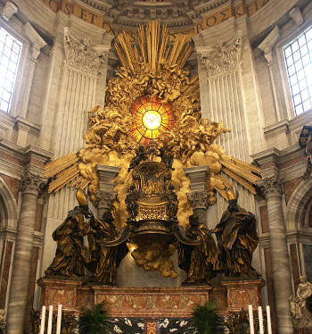 Cathedra Petri, Gian Lorenzo Bernini