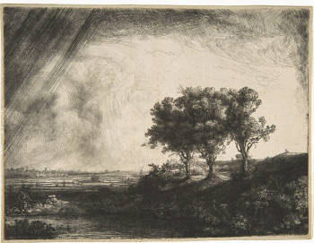 The  Three Trees, Rembrandt