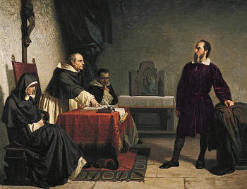 Galileo Facing the Roman Inquisition, 
Cristiano Banti