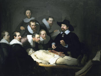 Anatomy Lesson of Dr.  Nicolaes Tulp, Rembrandt van Rijn