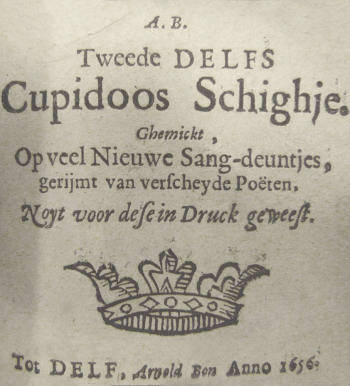 Delfs Cupidoos Schighje in Del, Arnold Bon