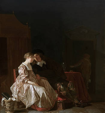 Amorous Couple, Jacob van Loo