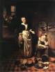 The Idle Servant, Nicolas maes