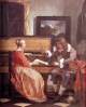 Man and Woman Sitting, Gabriel Metsu
