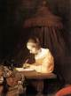 Woman Writing a Letter, Gerrit Terborch