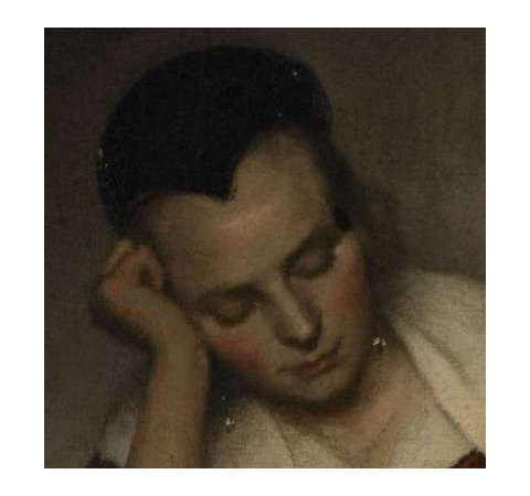 A Maid Asleep