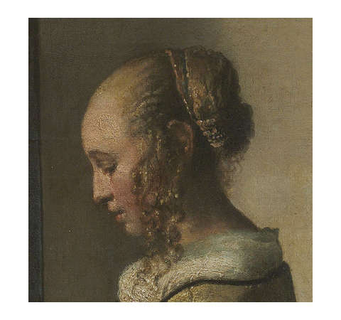 Girl Reading a Letter at an Open Window